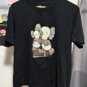 Uniqlo UT Kaws Black Graphic Tee - Size M